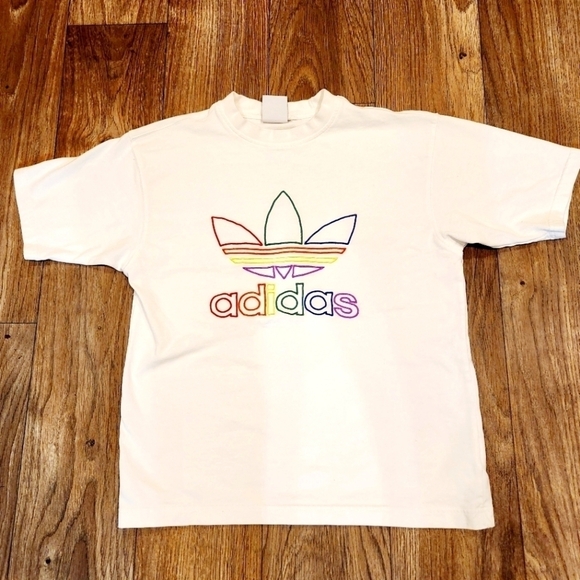 adidas Other - Adidas Originals Multi Color Embroider Shirt